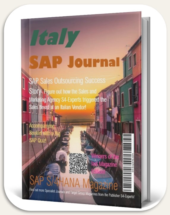 S4-Experts SAP Magazin Journal Italy opens up the German Market