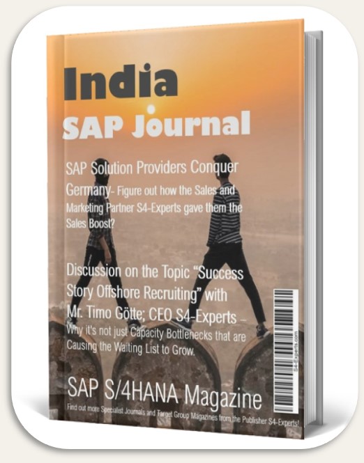 S4-Experts SAP Magazin Journal Sales Customer Product Marketing Recruitment