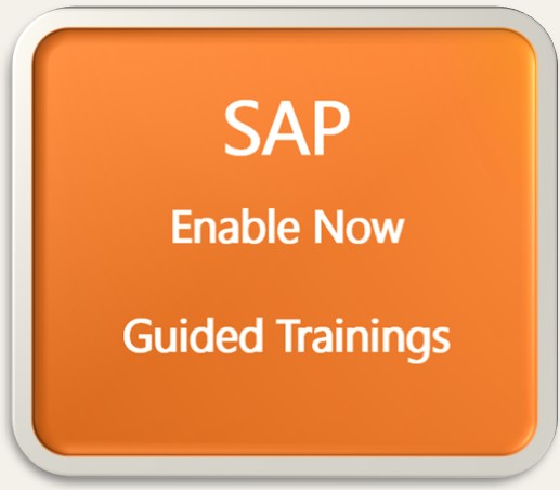 SAP Enable Now Guided Trainings