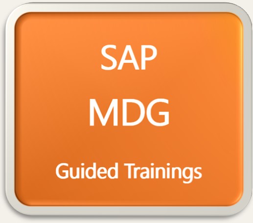 SAP Master Data Governance (MDG) Guided Trainings