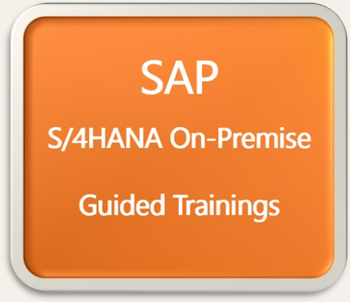 SAP S4HANA On-Premise Guided Trainings