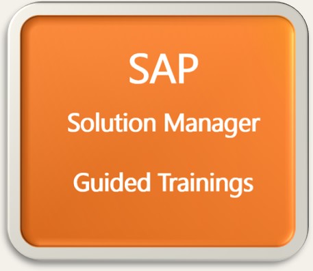 SAP Solution Manager Guided Trainings